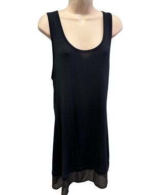 Simple Noelle Chiffon Trim Sleeveless Top NWT Women’s Size XXL
